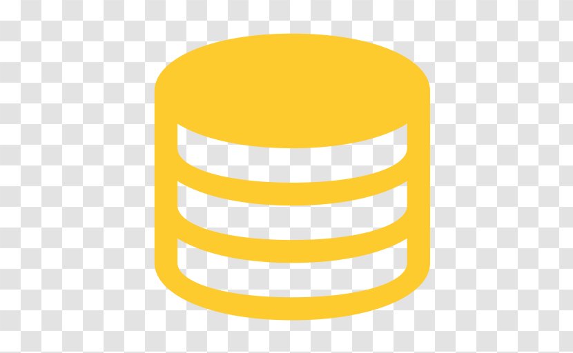 Cartoon Computer - Oracle Database - Yellow Mysql Transparent PNG