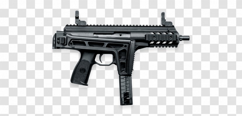 Beretta Submachine Gun Firearm Weapon Pistol - Cartoon Transparent PNG