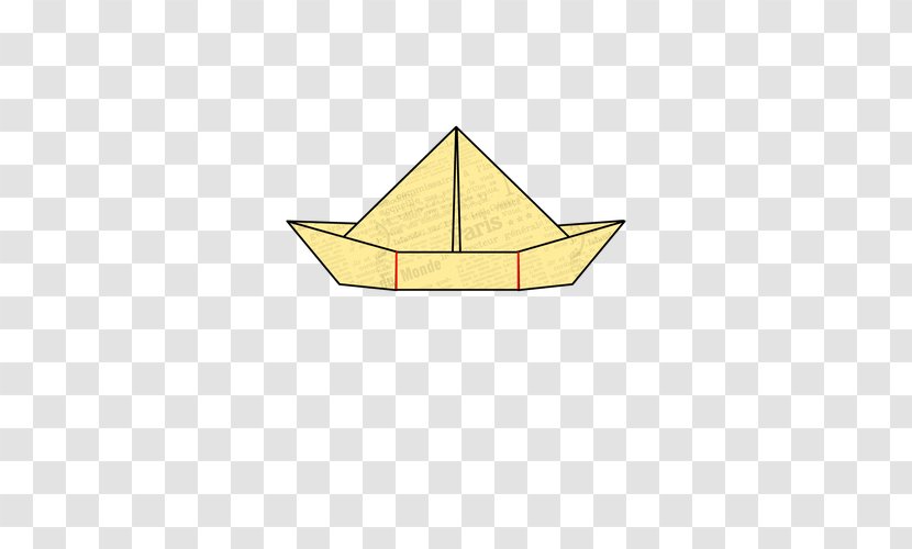 Boat Triangle Line Transparent PNG