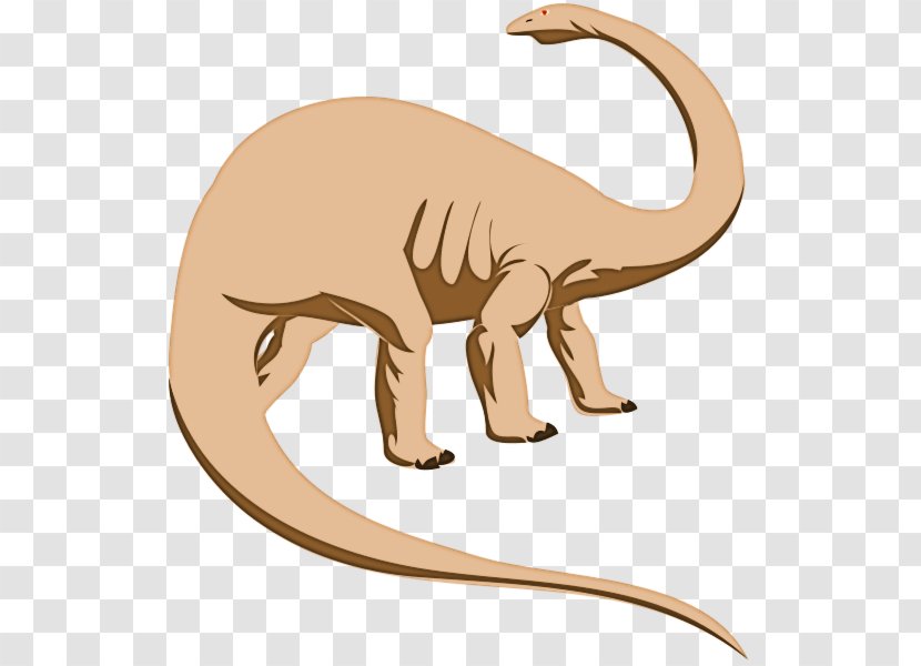 Brontosaurus Apatosaurus Clip Art - Wildlife - Dinosaur Transparent PNG