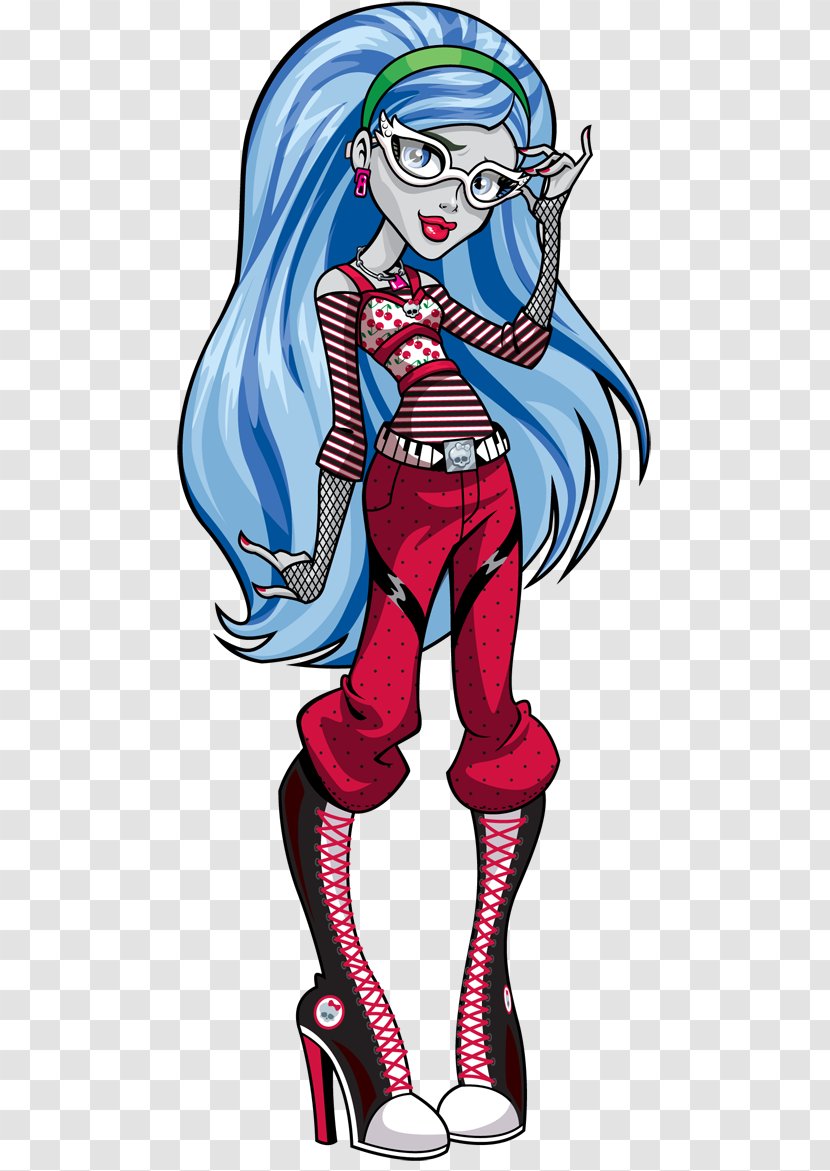 Monster High Doll Frankie Stein Ghoul Toy - Watercolor - Creative Transparent PNG