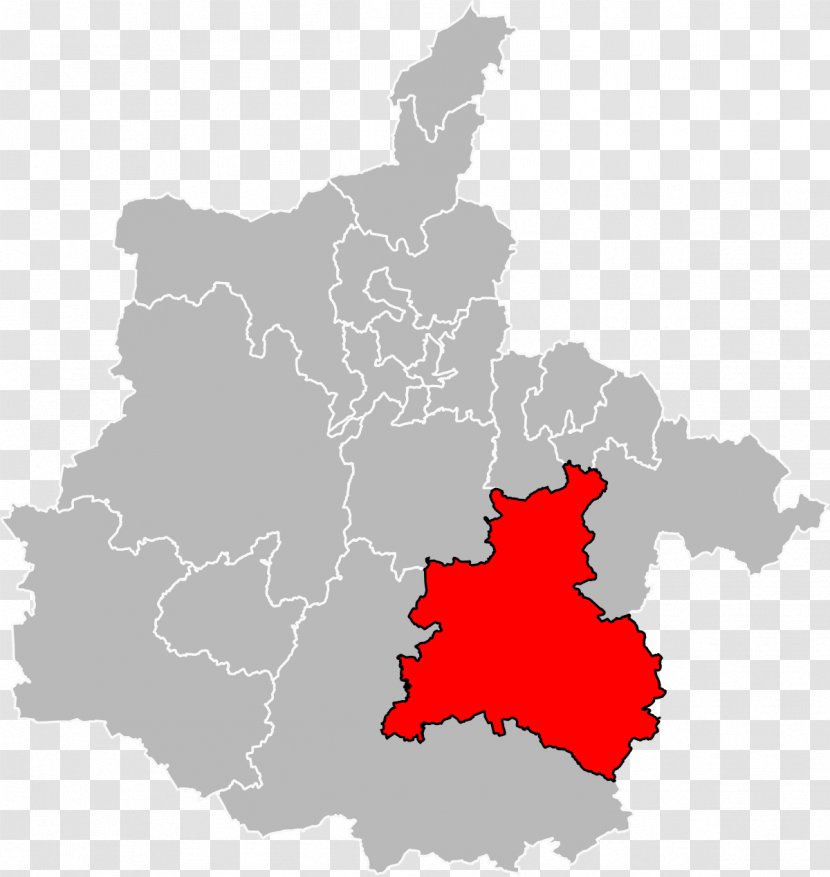 Blank Map Image Departments Of France Ardennes - Tree Transparent PNG