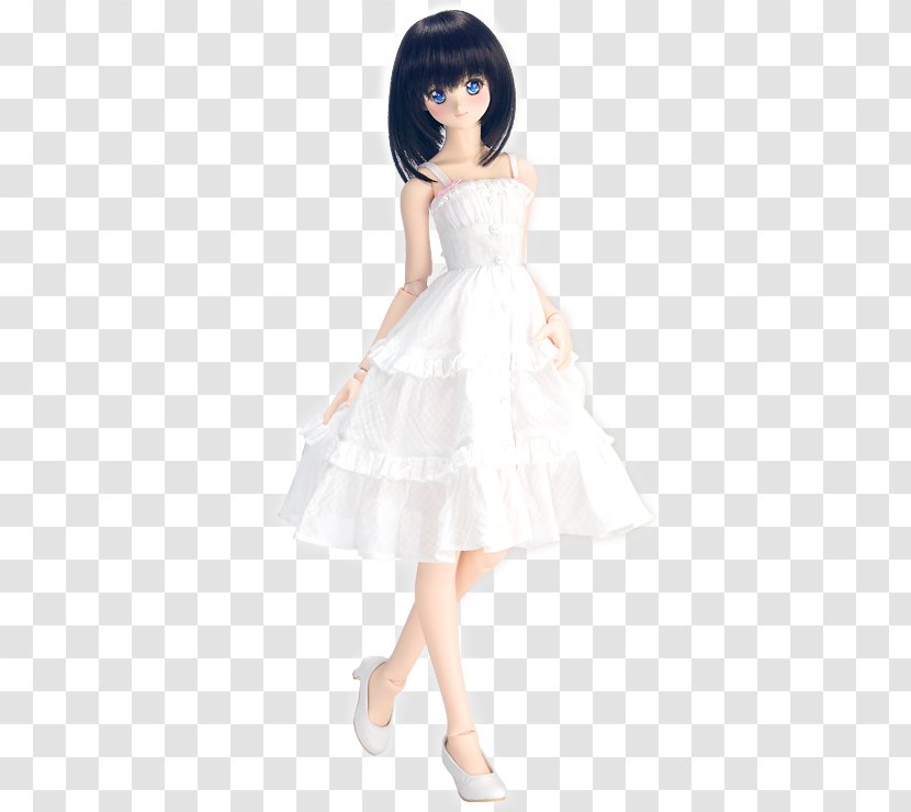 Wedding Dress Shoulder Party Cocktail - Flower - Dream Doll Transparent PNG