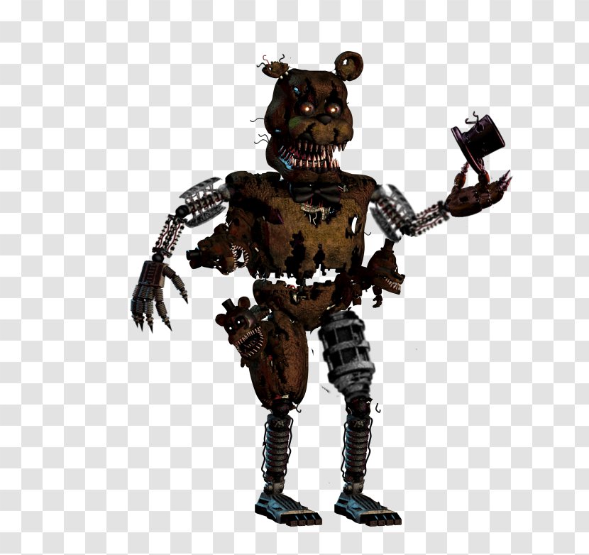 Five Nights At Freddy's 4 2 3 Nightmare - Foxy Transparent PNG