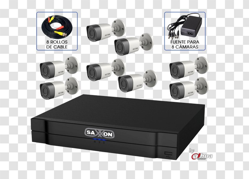 High Definition Composite Video Interface Closed-circuit Television Digital Recorders 720p High-definition - Hardware - Camera Transparent PNG
