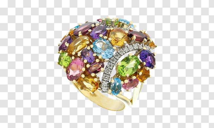 Amethyst Gemstone Earring Jewellery Diamond - Bitxi - Long Tradition Transparent PNG