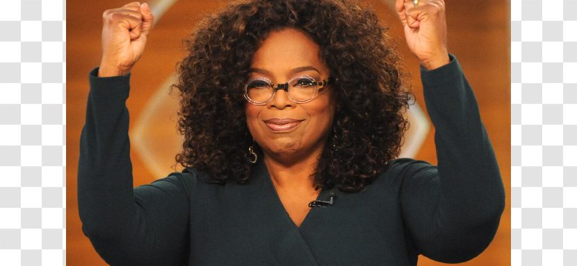 The Oprah Winfrey Show United States 75th Golden Globe Awards Cecil B. DeMille Award - Black Hair Transparent PNG