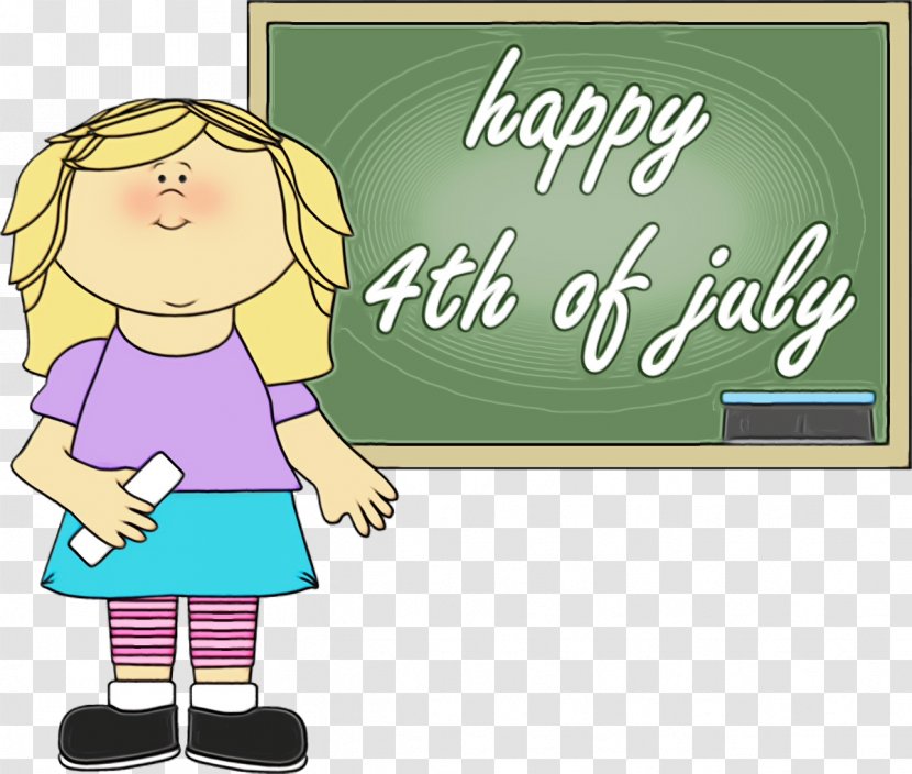 Fourth Of July Background - 4th - Cartoon Educational Game Transparent PNG