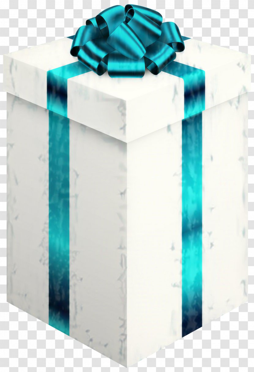 Background Green Ribbon - Gift - Teal Aqua Transparent PNG