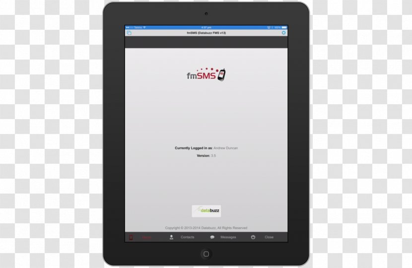 FileMaker Pro Handheld Devices Inc. Text Messaging - Ipad Transparent PNG