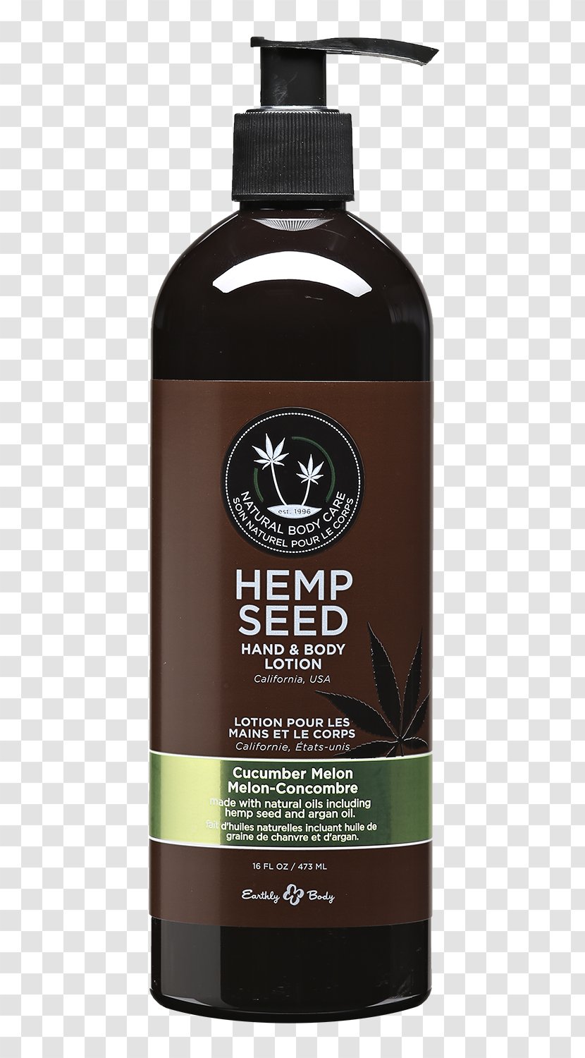 Earthly Body Hemp Seed Hand & Lotion Nag Champa Moisturizer - Oil - Perfume Transparent PNG