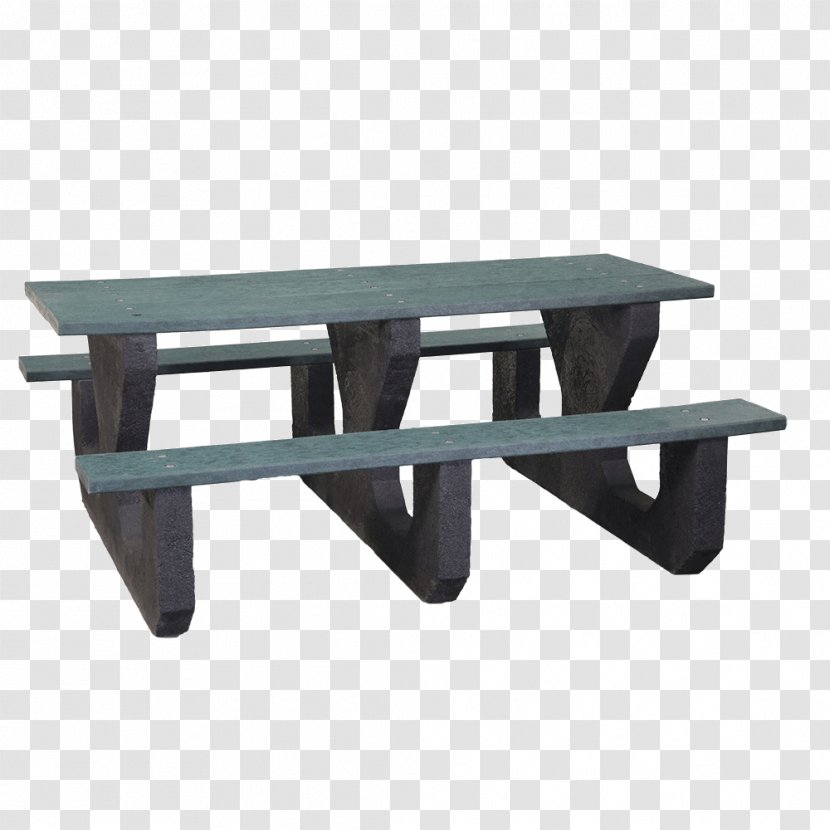 Picnic Table Garden Furniture - Plastic Recycling Transparent PNG