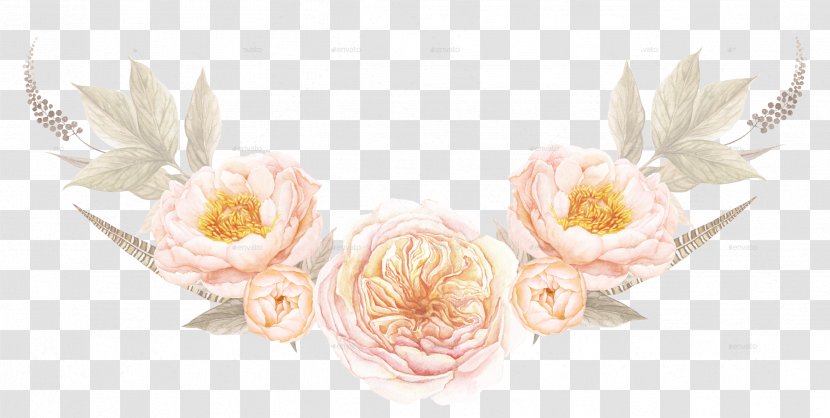 Haji Murat Homestay Flower Floral Design Wedding Invitation - Wreath Transparent PNG