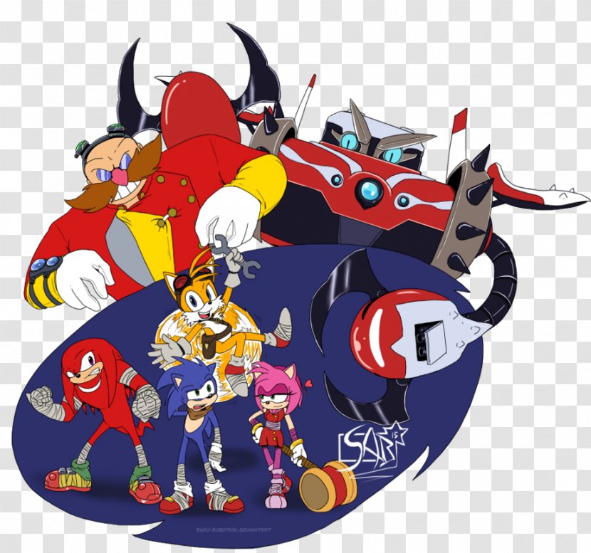 Doctor Eggman Sonic The Hedgehog Video Games Art Character - 30 Anniversary Transparent PNG