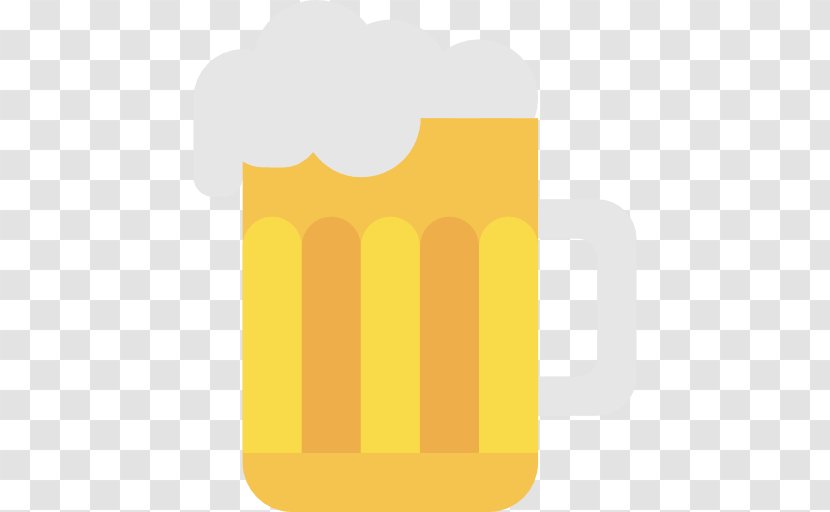Yellow Pattern - Orange - Glass Of Beer Transparent PNG