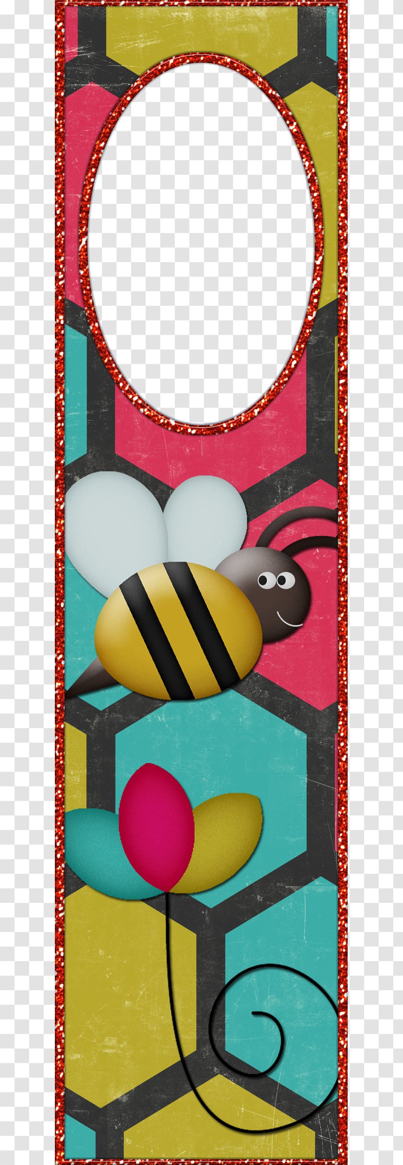 Honey Bee Nectar - Bookmark - Cute Little Transparent PNG