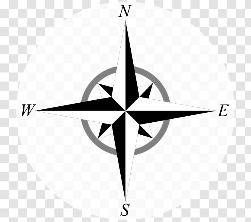 Compass World Map North Cartography - Nautical Chart Transparent PNG