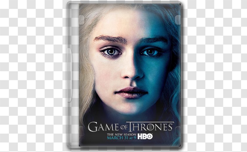 Game Of Thrones Daenerys Targaryen Emilia Clarke Jaime Lannister Poster - Jaw Transparent PNG