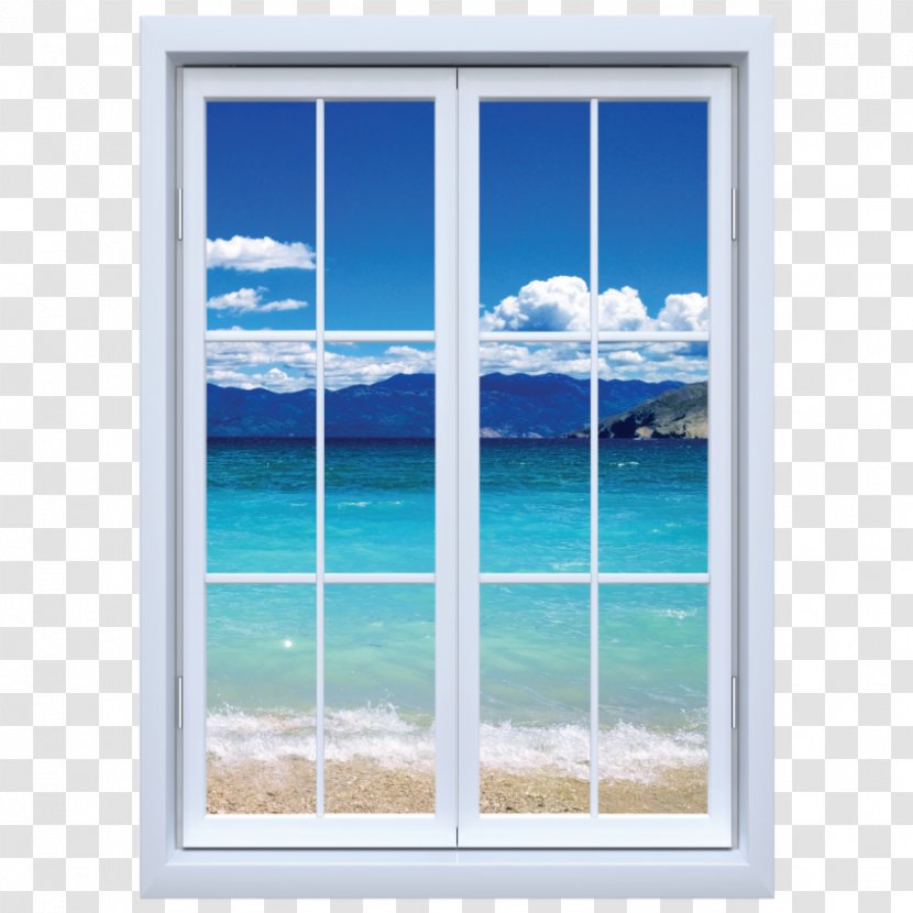 Window Picture Frames Door Red Color - Wave Transparent PNG