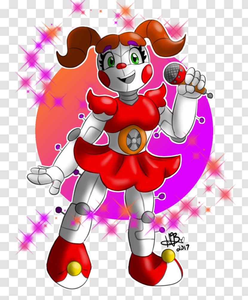 Five Nights At Freddy's: Sister Location Circus Infant Clown - Mascot - Cute Transparent PNG