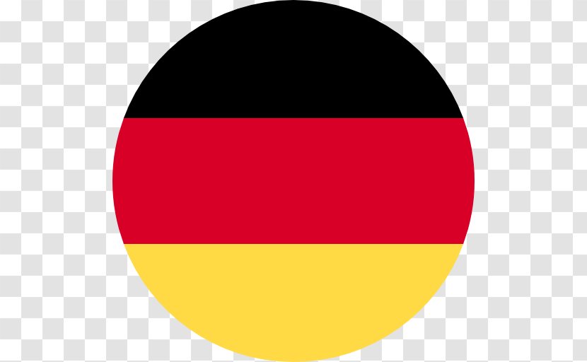 Flag Of Germany - Language - Circular Stage Transparent PNG