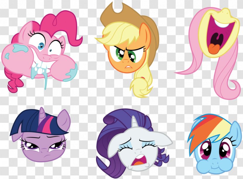 Pony Spike Pinkie Pie Applejack Fluttershy - Cartoon - Emoji Transparent PNG