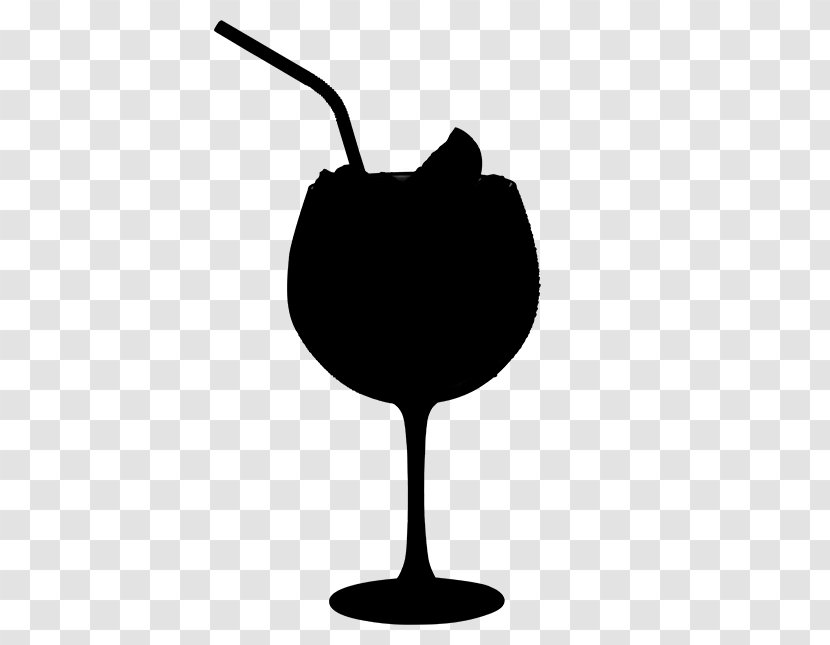 Wine Glass Clip Art Silhouette - Tree - Drink Transparent PNG