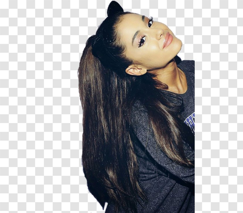 The Honeymoon Tour Cat Valentine Drawing Celebrity - Silhouette - Ariana Grande Transparent PNG