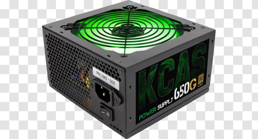 Power Supply Unit Aerocool KCAS 600W 80 Plus Bronze PSU Converters - (computer) Transparent PNG