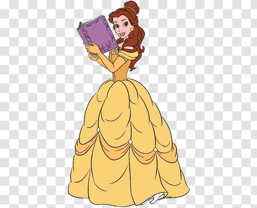 Belle Clip Art Illustration Beauty And The Beast Disney Princess - Heart Transparent PNG