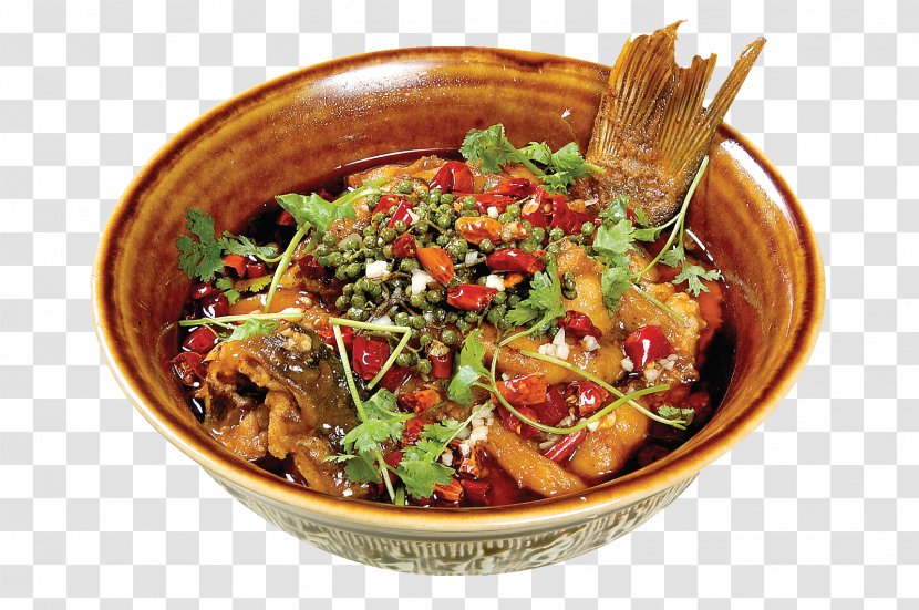 Thai Cuisine Chinese Indian Umami - Spicy Fish Fresh Mushrooms Transparent PNG