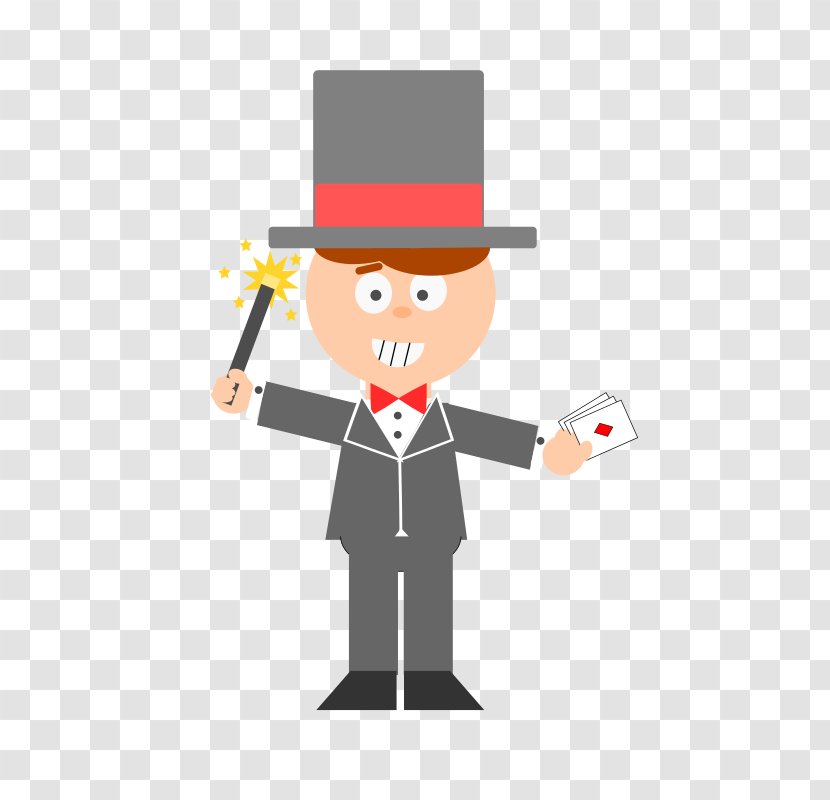 Magician Cartoon Clip Art - Cliparts Transparent PNG