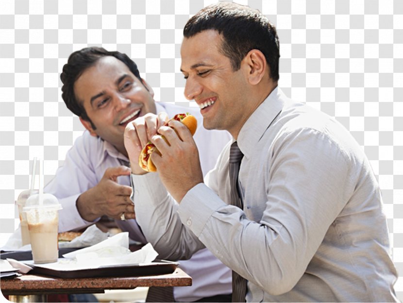 Junk Food Fast Lunch Eating Cuisine - Conversation Transparent PNG