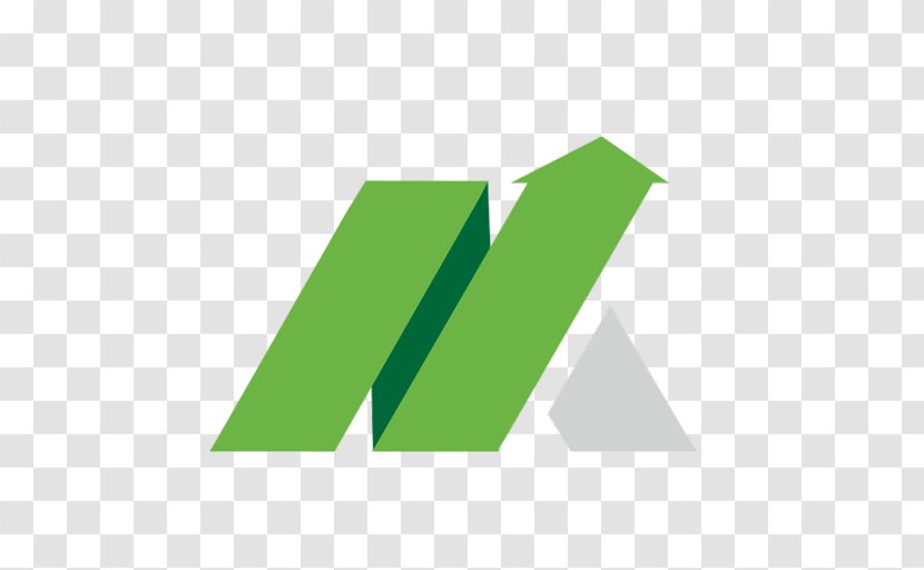 Logo Brand Line Angle - Green Transparent PNG