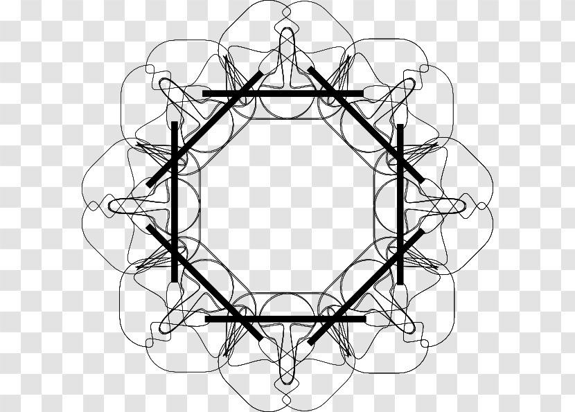 Rub El Hizb Symbol Star Of Lakshmi Polygons In Art And Culture - Symbols Islam - Geometric Frame Transparent PNG