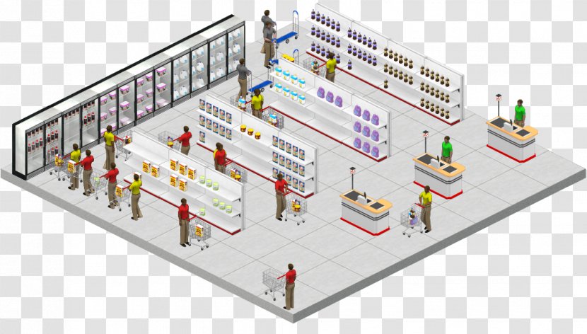 Grocery Store Supermarket Retail Design - Convenience Shop Transparent PNG