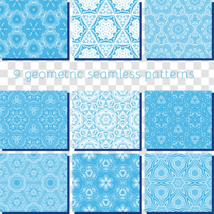 Wallpaper - Area - Sky Blue Tile Pattern Shading Background Transparent PNG