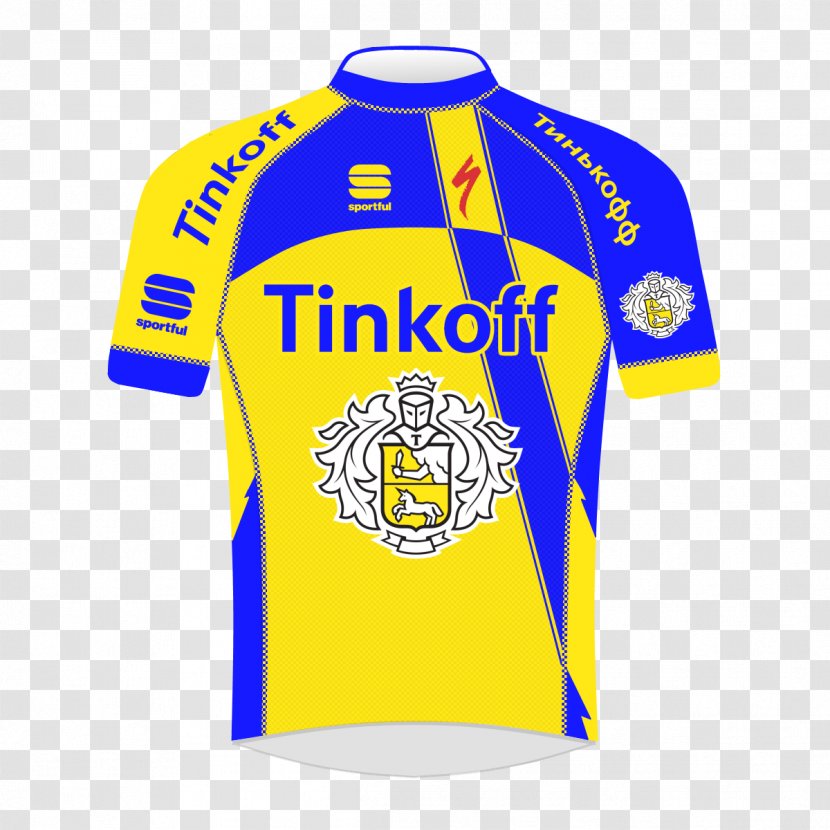 Sports Fan Jersey Tinkoff Brewery T-shirt Logo - Terreur Transparent PNG