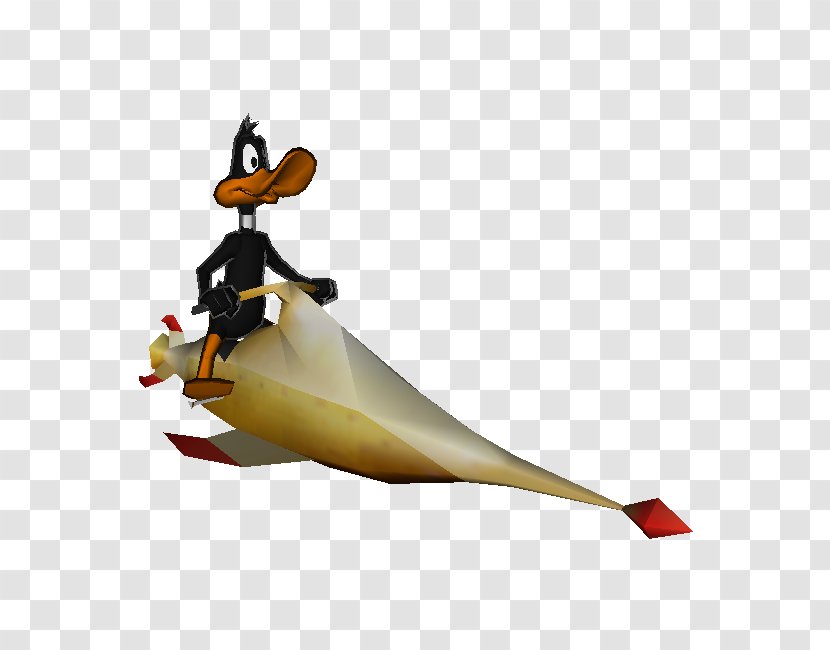 Looney Tunes: Space Race PlayStation 2 Daffy Duck Nintendo 64 Enderman - Figurine - Coyote Tunes Transparent PNG