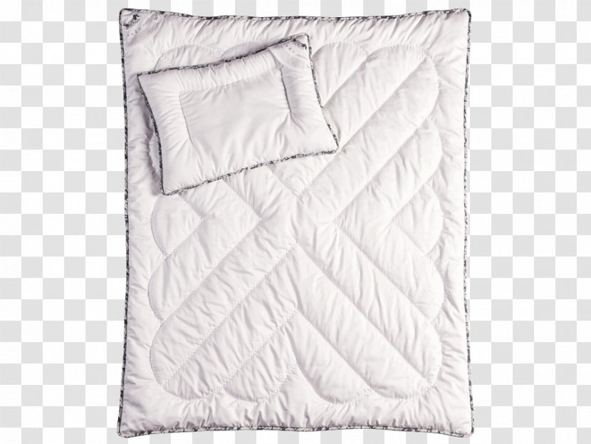 White Duvet Pillow Rectangle - Alpaca Closeup Transparent PNG
