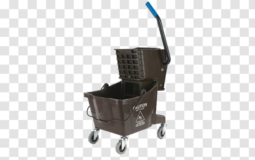 Mop Bucket Cart Cleaning Tool Transparent PNG