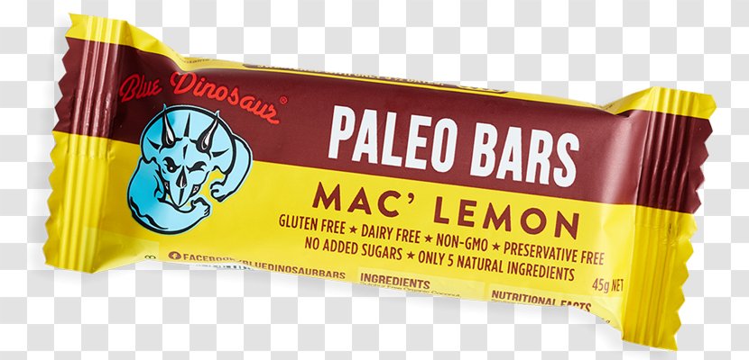 Raw Foodism Paleolithic Diet Health Snack Energy Bar - Whole Food - Blue Transparent PNG