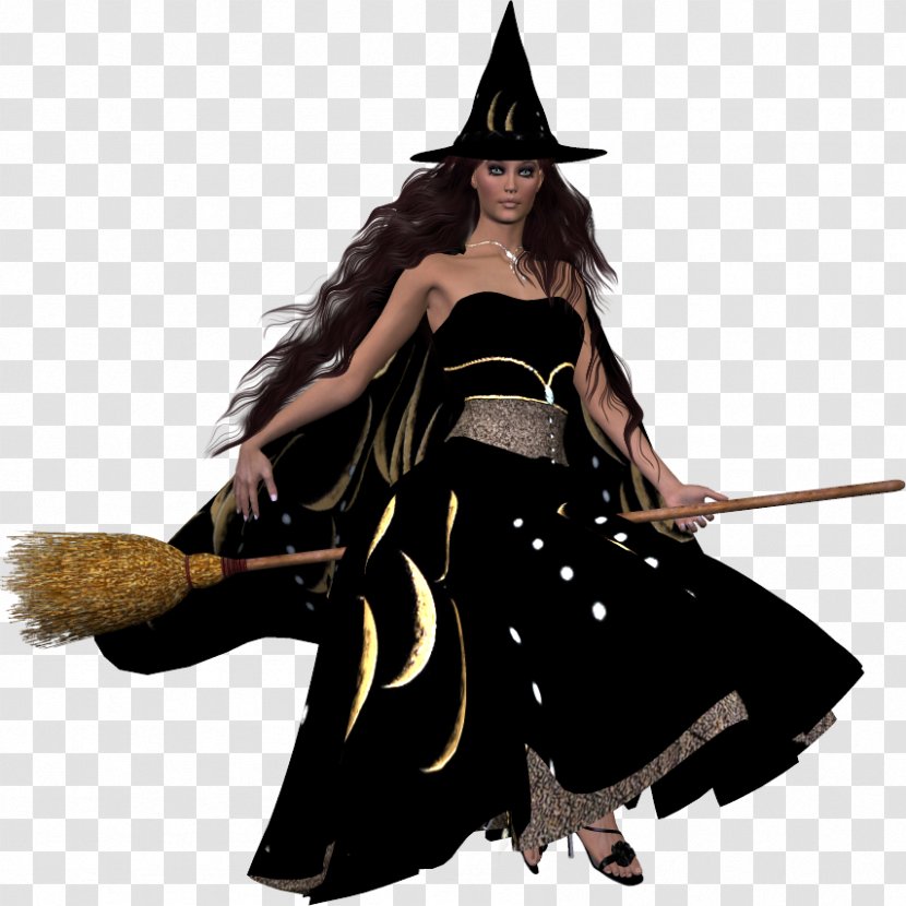 Witch Halloween Broom Clip Art - Film Series Transparent PNG