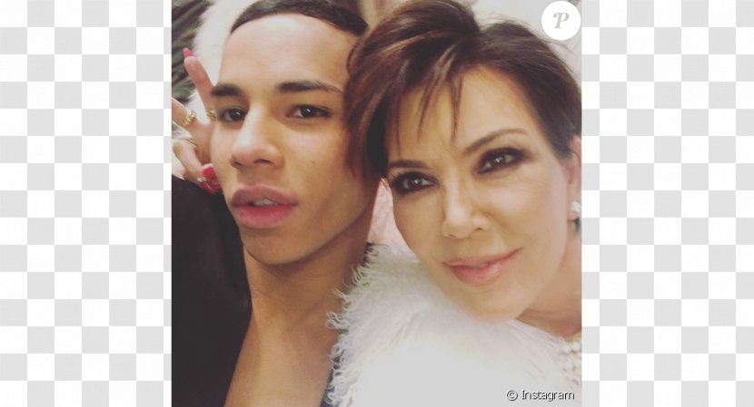 Olivier Rousteing Kris Jenner Eyebrow Balmain Eyelash - Flower Transparent PNG