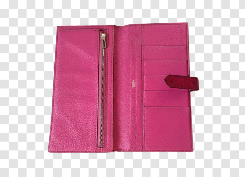 Wallet Coin Purse Leather Pink M Transparent PNG