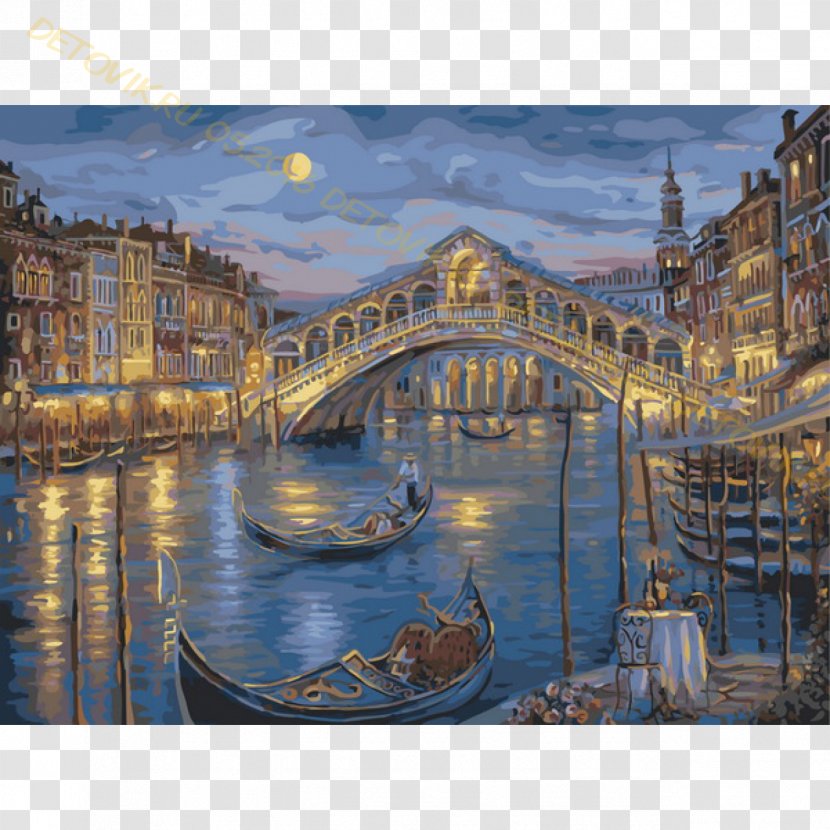 Venice Oil Painting Art Transparent PNG