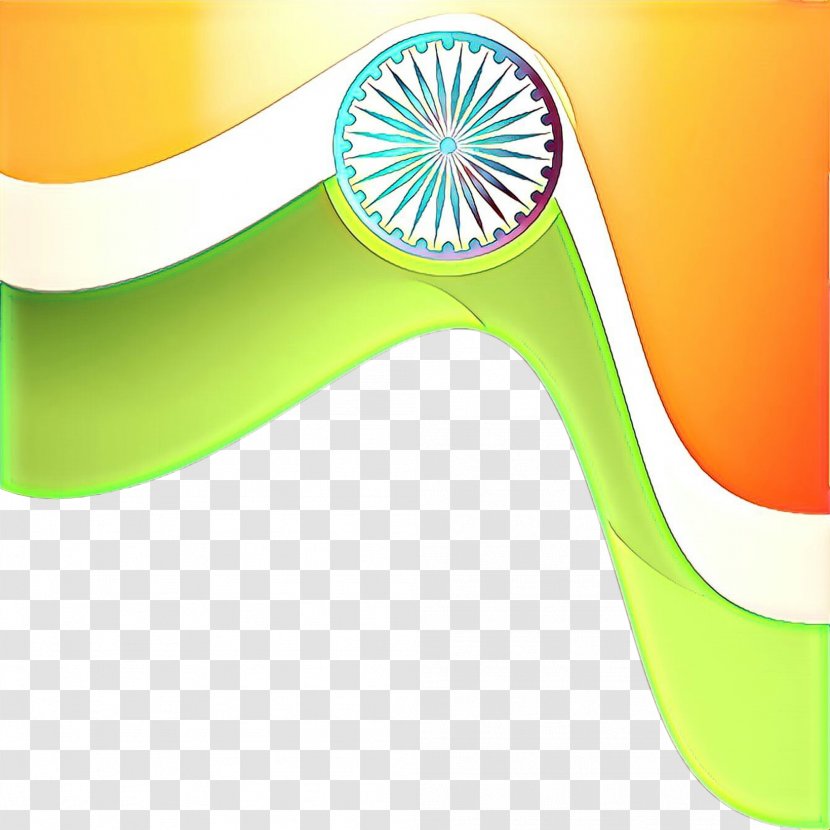 India Independence Day Green Background - Computer Transparent PNG