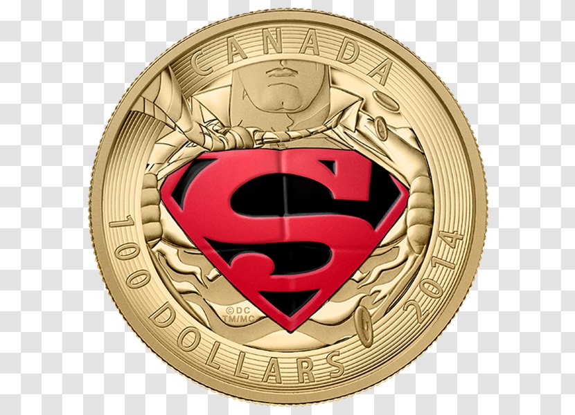Superman The Coin Shoppe Royal Canadian Mint Comic Book - Man Of Steel Transparent PNG