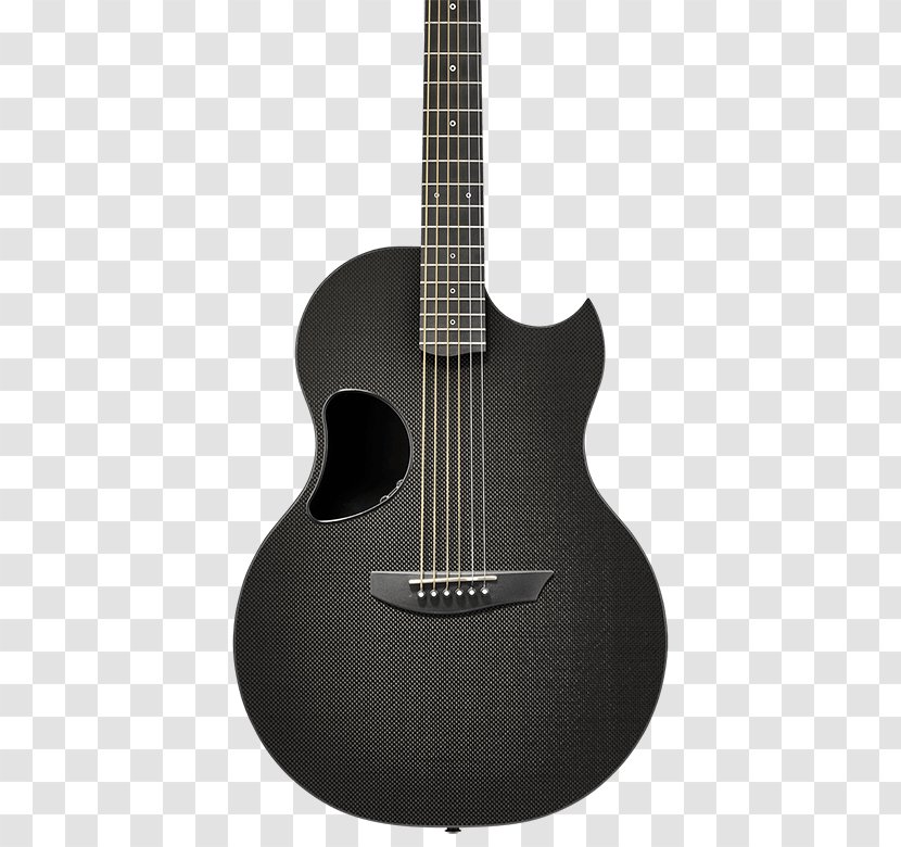 Electric Guitar Gibson Les Paul Epiphone ESP LTD EC-1000 - Bass - Carbon Fiber Transparent PNG