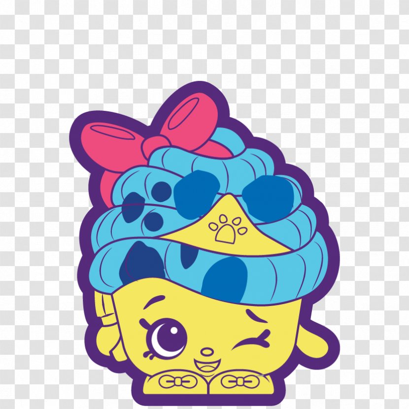 Cupcake Shopkins Toy Purple - Cake Transparent PNG